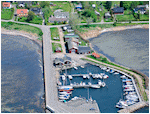 Lystbdehavnen set mod nord